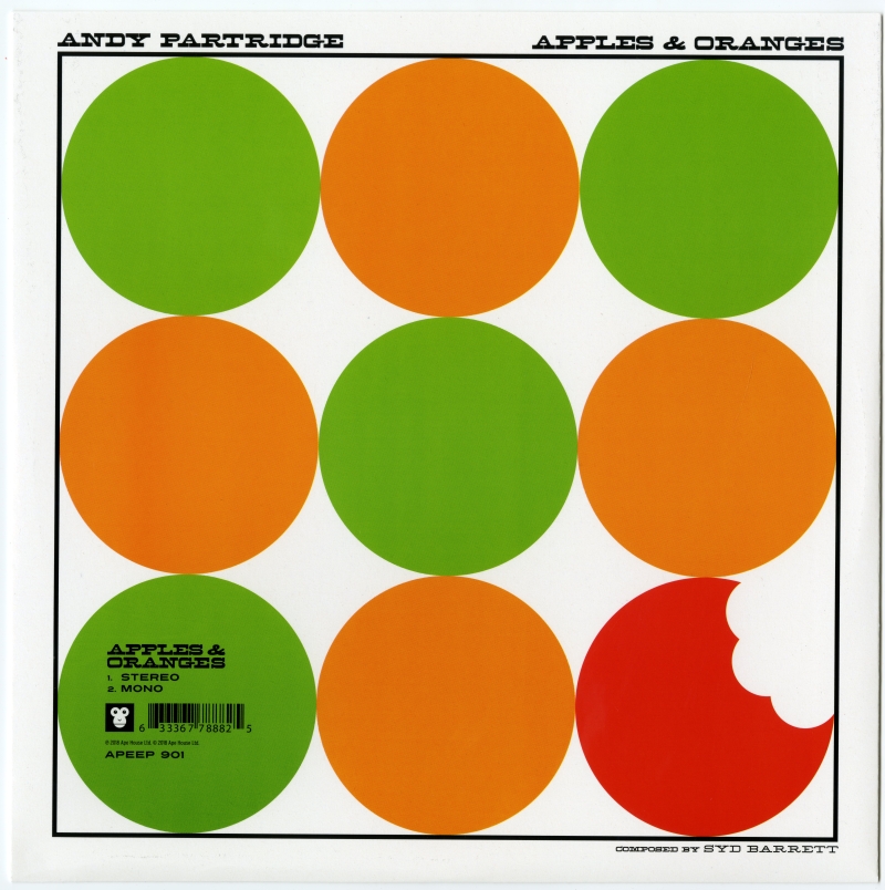 Andy Partridge「Apples & Oranges」ジャケット